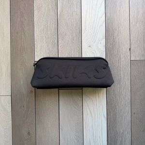 SKIMS Neoprene Black Pouch